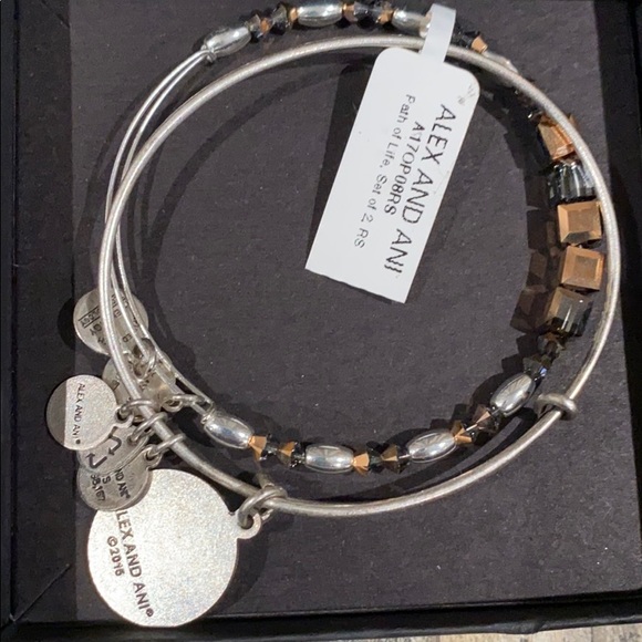 NWT Alex and Ani double bracelet - Picture 2 of 6